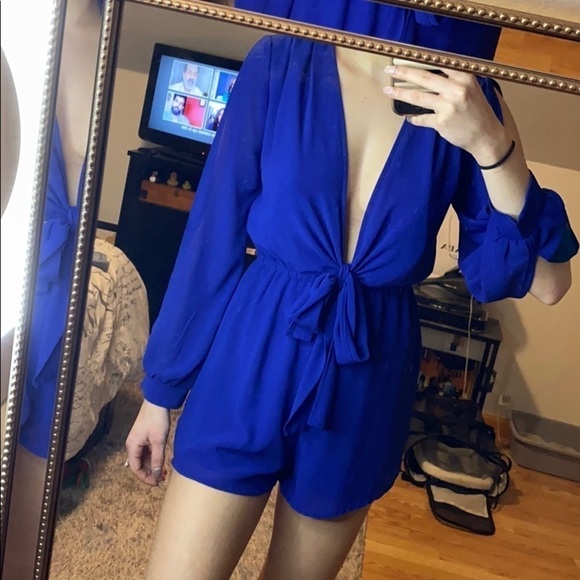 Blue romper - Picture 3 of 4